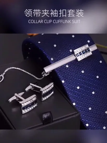 China Factory Großhandel Custom Fashion Metall Manschettenknöpfe Messing Material plattiert Gold Militär mit Geschenkbox Manschettenknopf